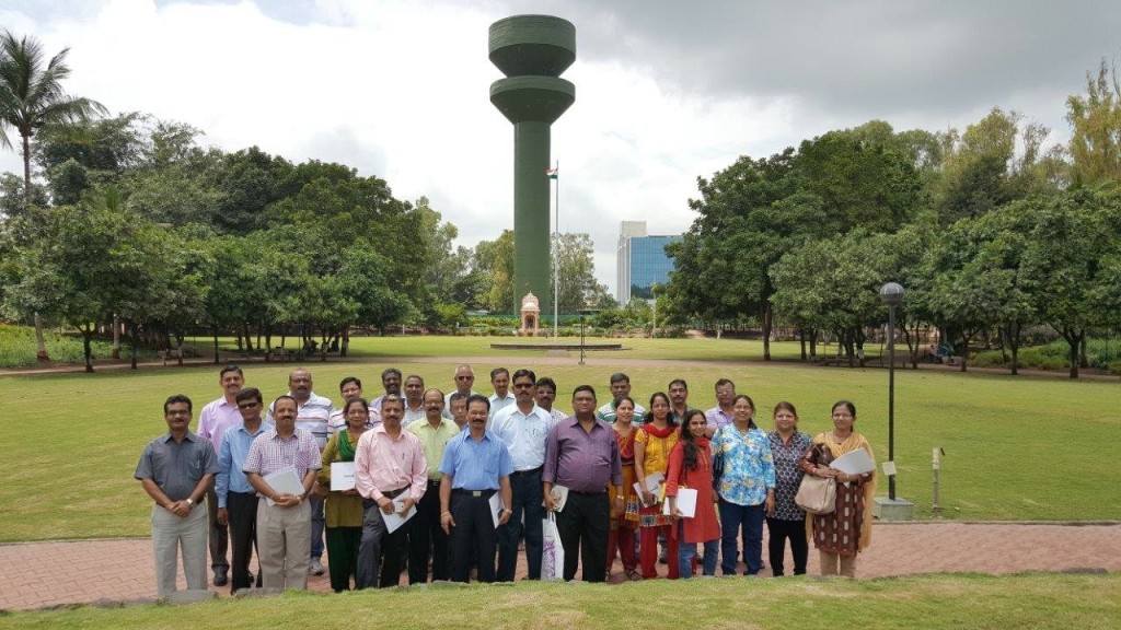 Batch I - 26 Under Secretaries of Mantralaya visit to study Magarpatta City on 23rd Aug 2015.jpg